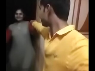 magnificent desi indian having sex desi coetaneous girl close by his bf