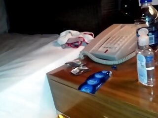 Hot desi tie the knot fucked nigh hotel room their way sissy economize on record